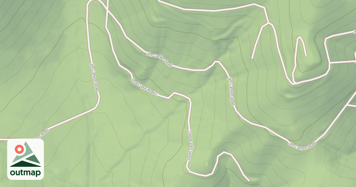 Map of SOUTH SPUR ROAD C