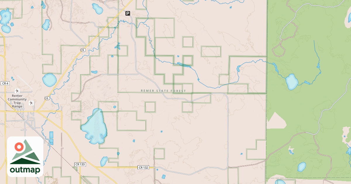 Map of EAST BOUNDARY ROAD