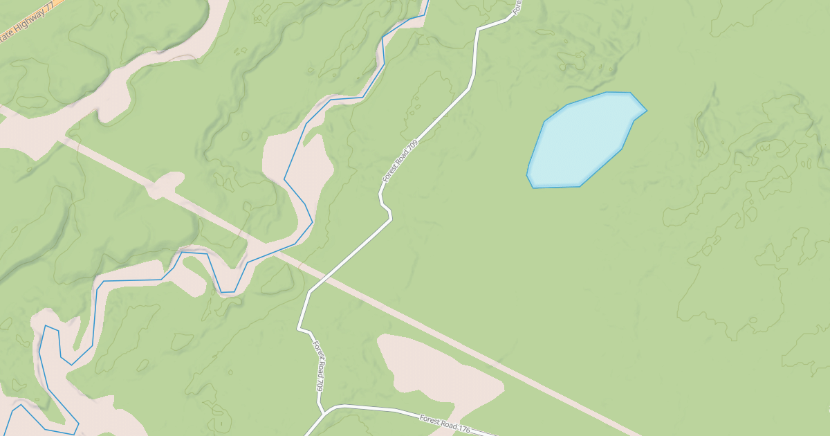 Map preview of FR 709