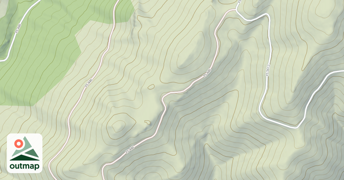 Map of (FDR) ROBBINS GULCH