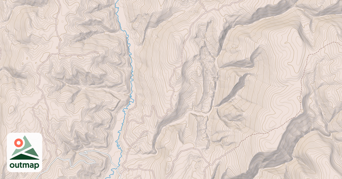 Map of INDIAN CREEK
