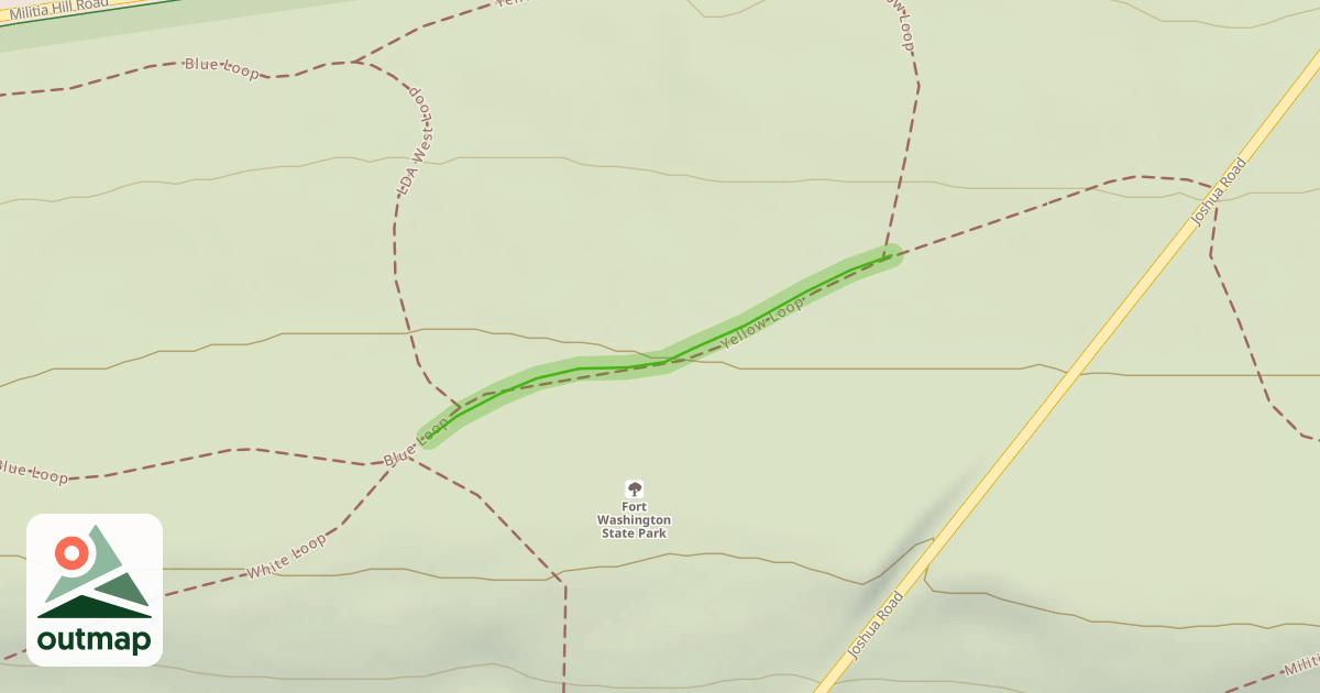 Map of Yellow Loop