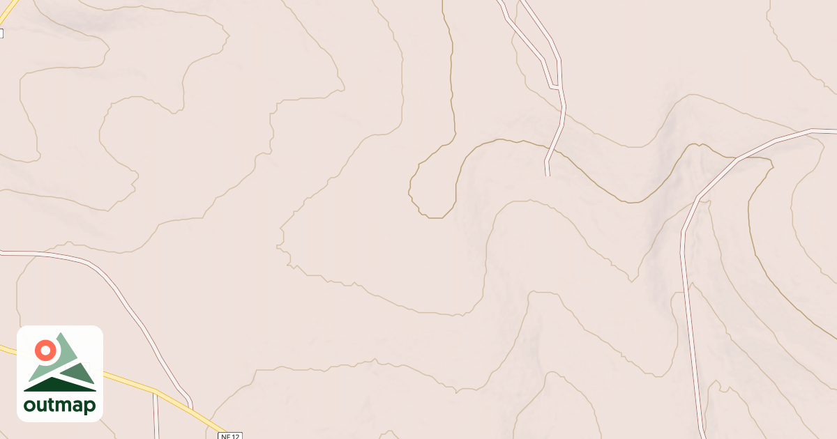 Map of USFS National Forest System Roads {E58A1BAE-6412-4B66-8630-2BD4EF31B7E6}