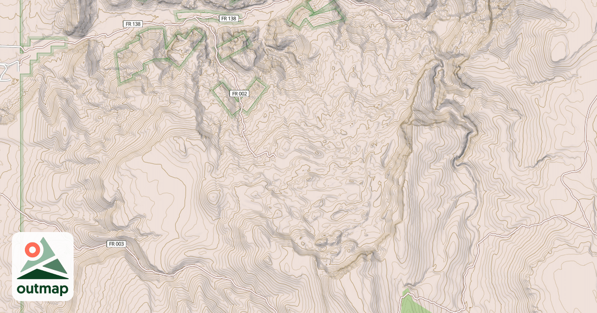 Map of ANTIMONY LAKE ATV TRAIL