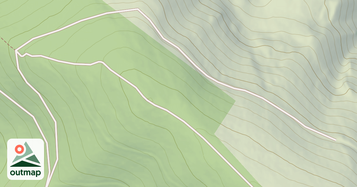 Map of (FDR) COONEY RIDGE