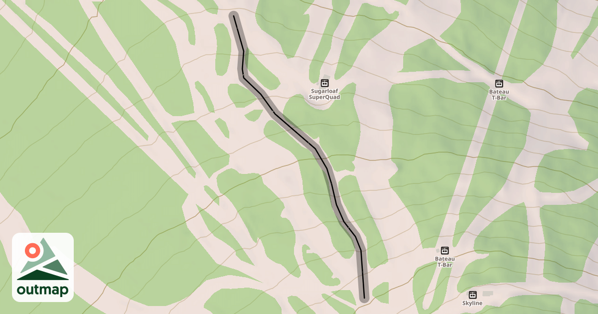 Map of Upper Double Bitter