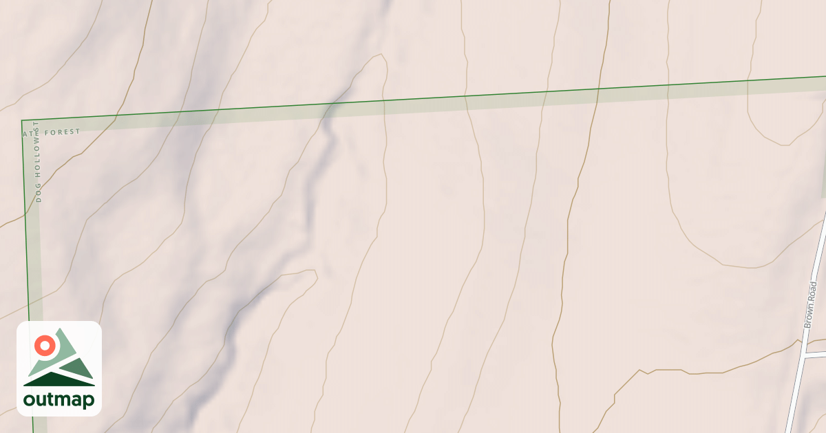 Map of Snowmobile Trail