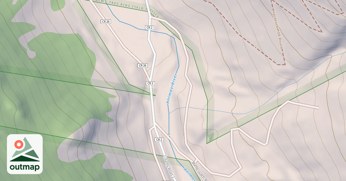 Map of BLM National GTLF Public Motorized Roads 9d097c4e-a297-4742-9d6a-71099f93dfd7