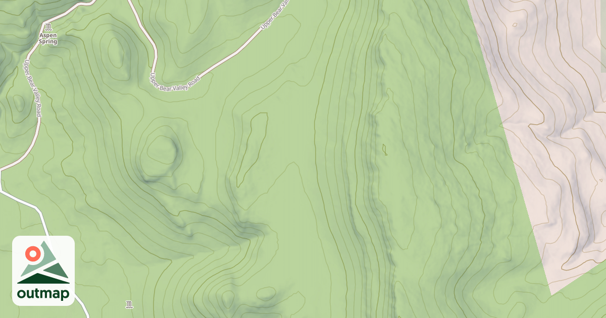 Map of USFS Motor Vehicle Use Map Roads {A1B82CF2-9AE2-42A4-9307-CB83D7D454D7}
