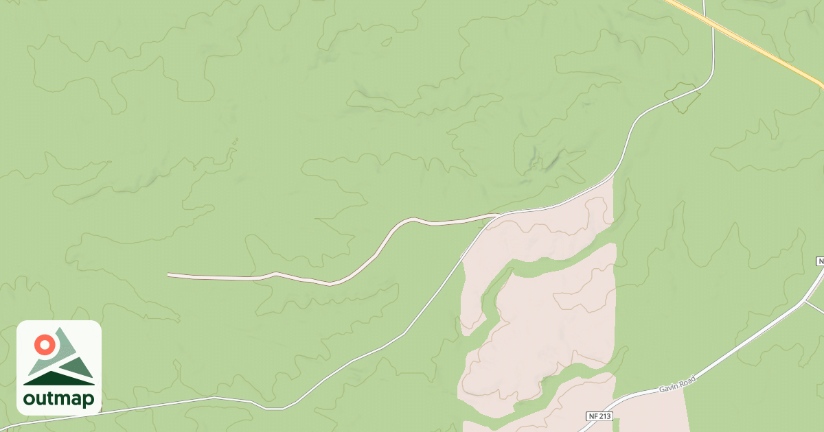 Map of USFS National Forest System Roads {F53B5CF8-E6D3-4B7B-99B5-D839007D69E6}