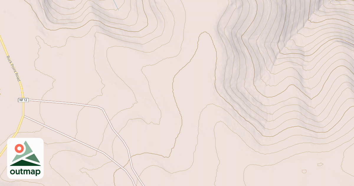 Map of USFS National Forest System Roads {950A16EB-3686-4155-9BF3-01A4F6720C0C}