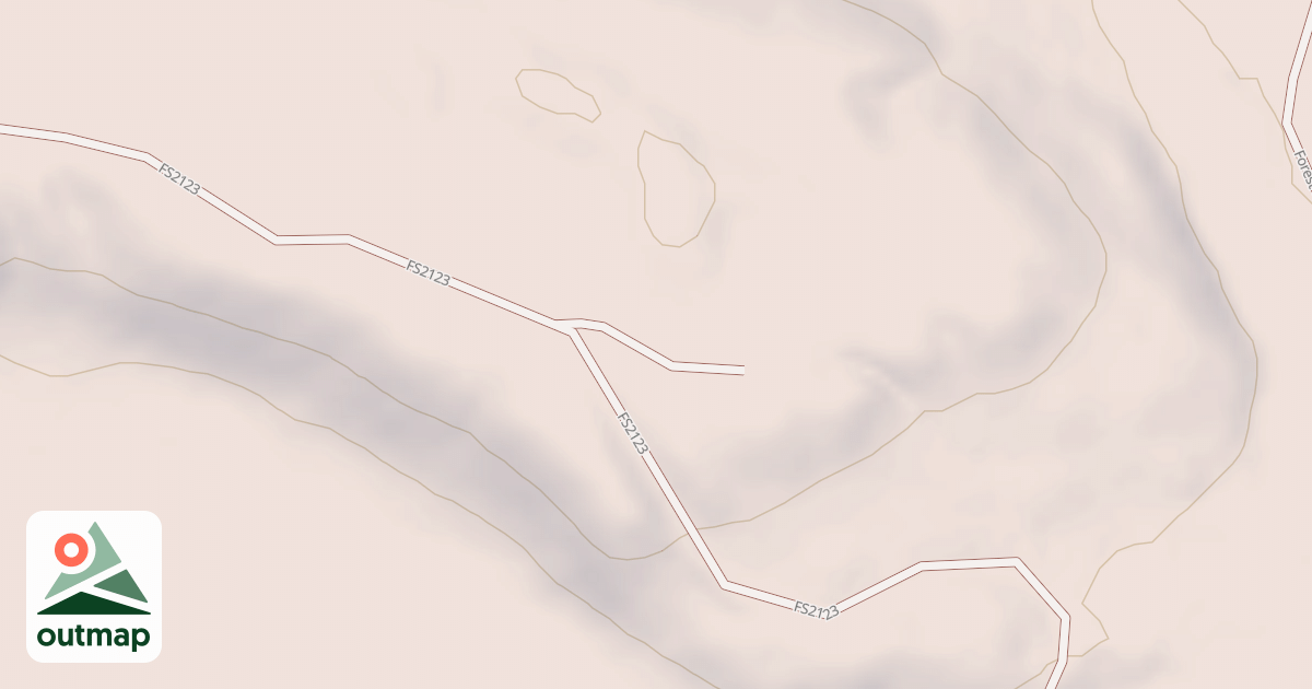 Map of AU SABLE RIVER CAMPSITE