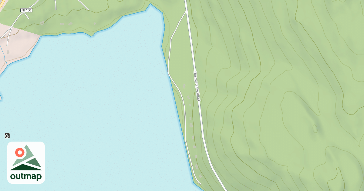 Map of ELK LAKE\TRACT M REC RES