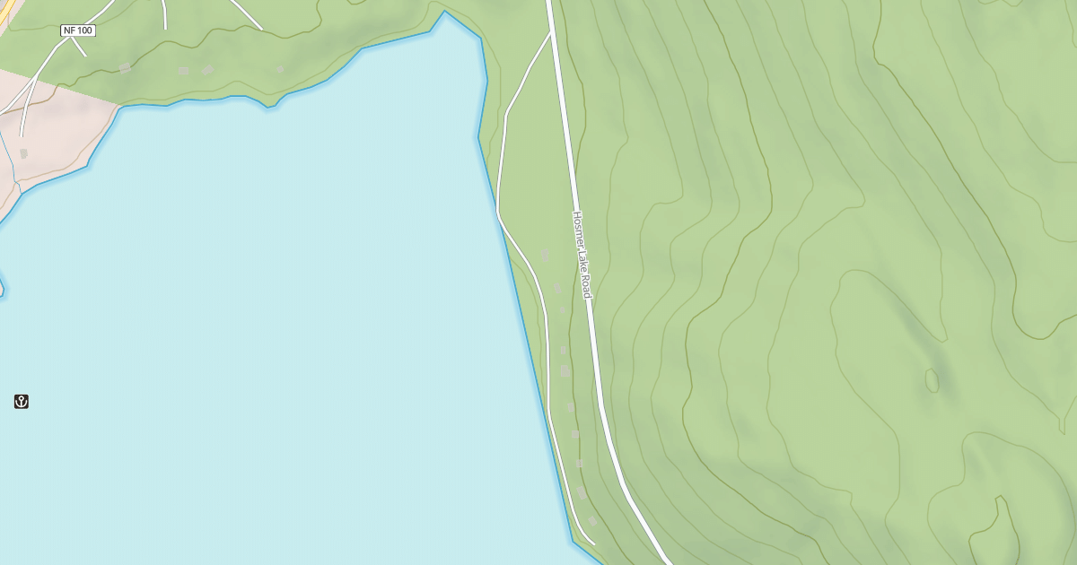 Map preview of ELK LAKE\TRACT M REC RES