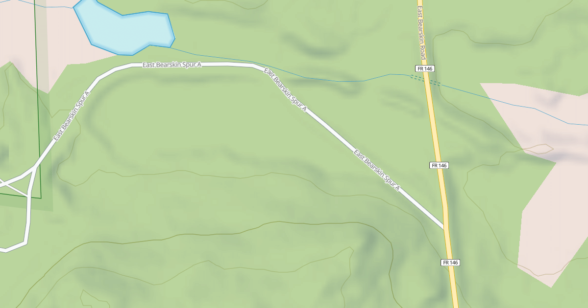 Map preview of EAST BEARSKIN SPUR A