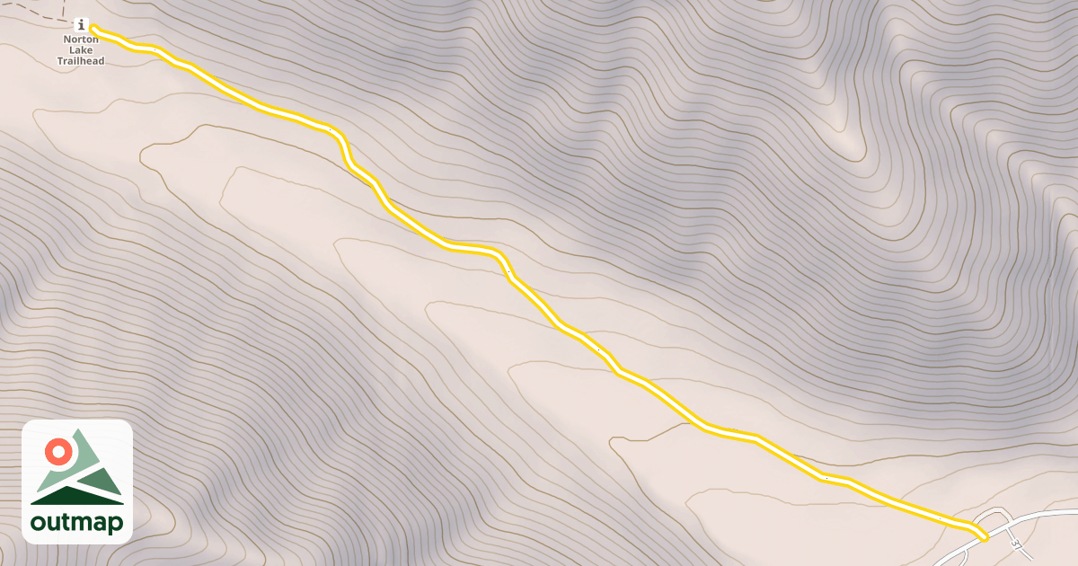 Map of Norton Creek Road