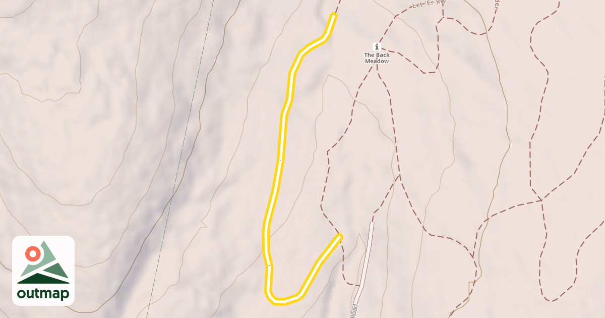 Map of Roxie's Run