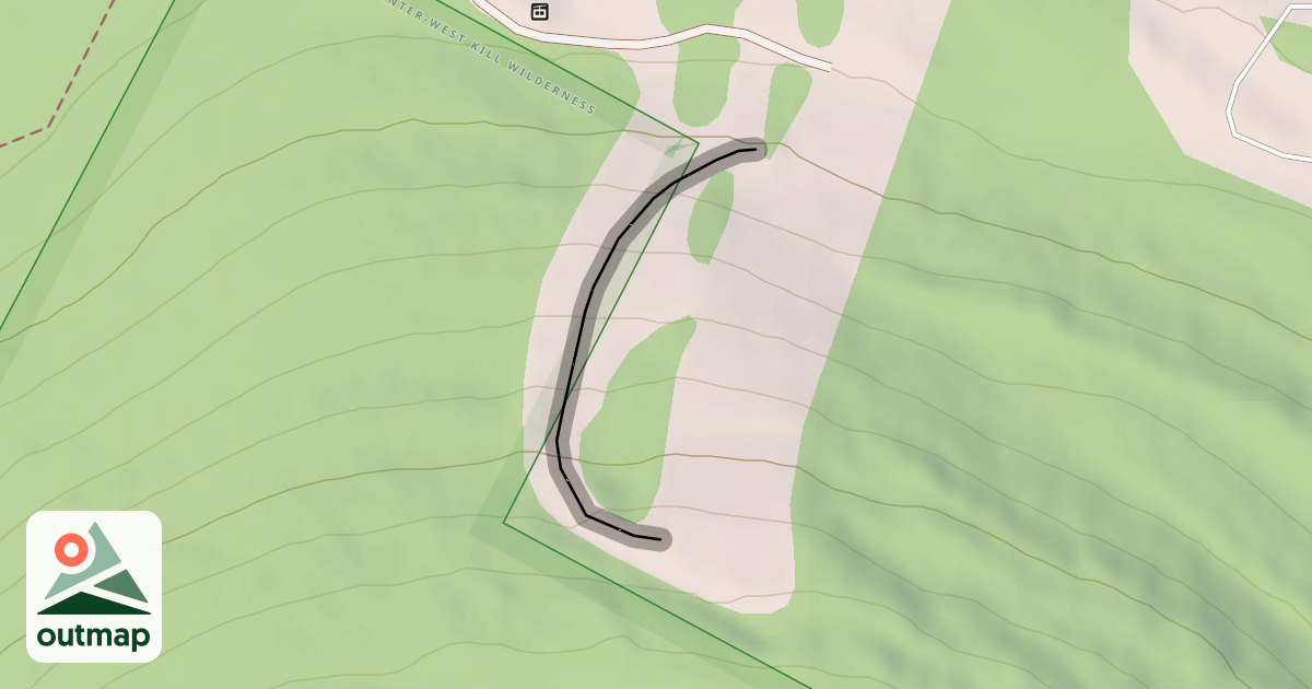 Map of Upper Hemlocks