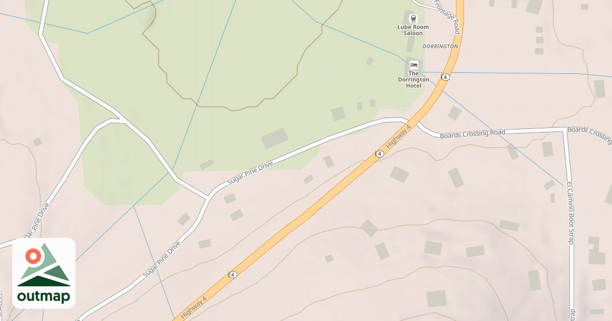 Map of USFS Motor Vehicle Use Map Roads {1EB4DBFC-634B-4B54-9528-F4E70E0677B2}