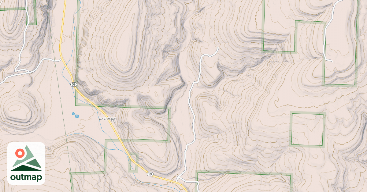 Map of WHITZEN HOLLOW
