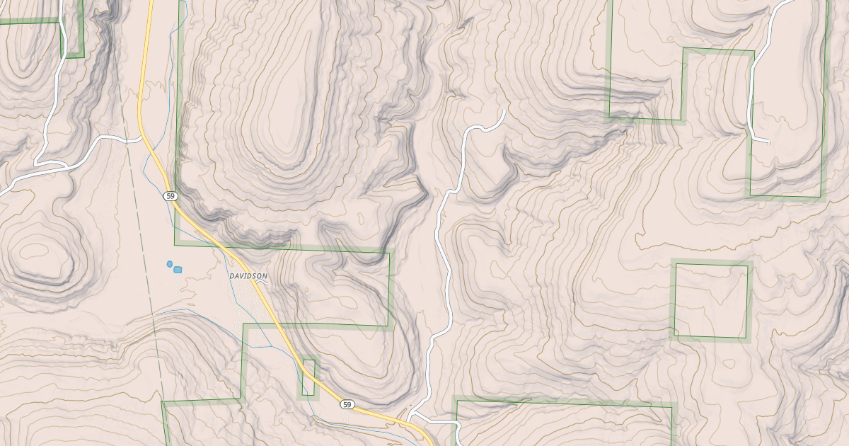Map preview of WHITZEN HOLLOW