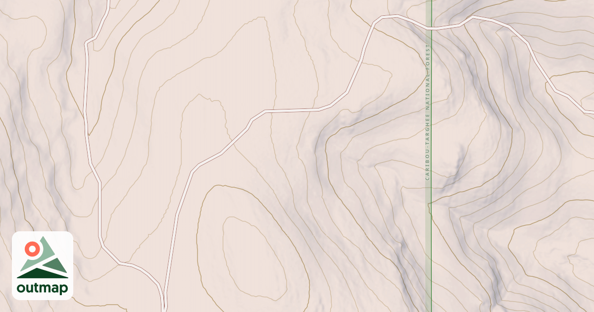 Map of LOWER VALLEY RESERVOIR