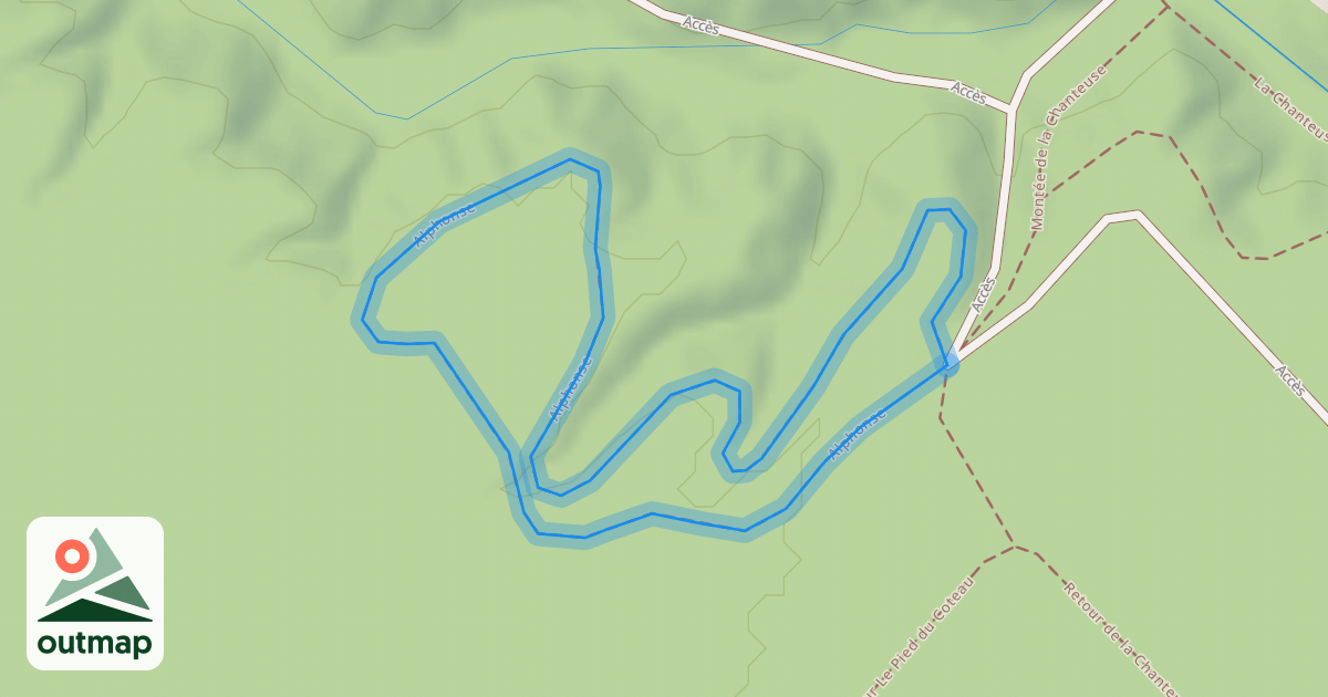 Map of Alphonse