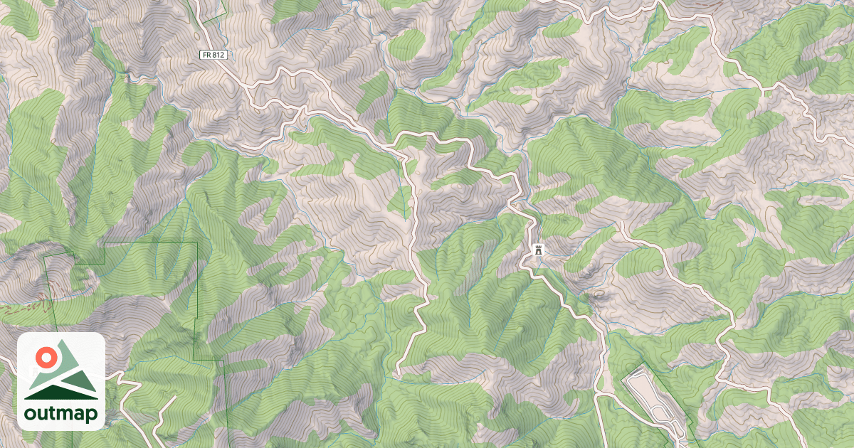 Map of FLUX CANYON