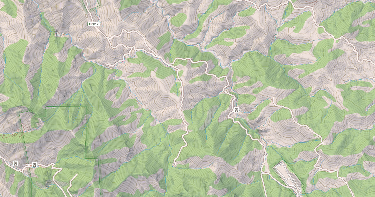 Map preview of FLUX CANYON