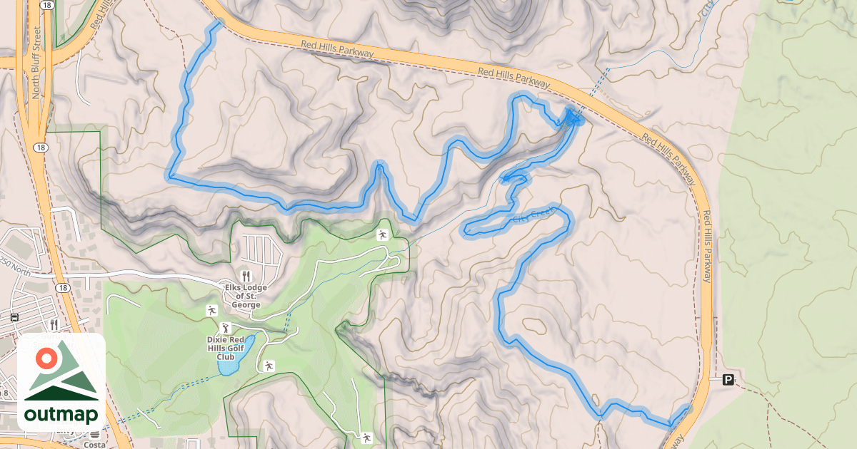 Map of City Creek