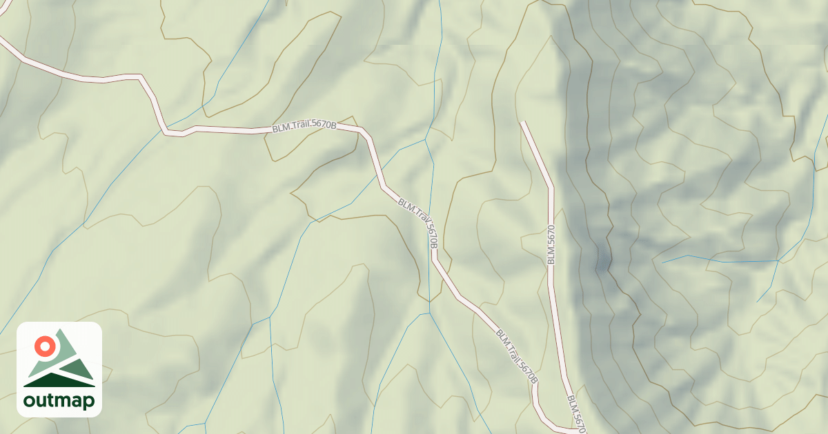Map of BLM National GTLF Public Motorized Trails 3f215882-5242-4499-a61d-135b68c63a45