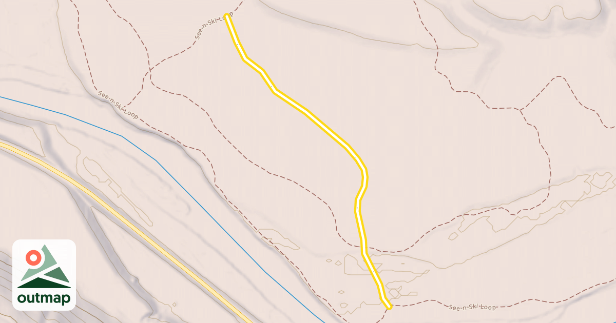 Map of See-n-Ski Loop