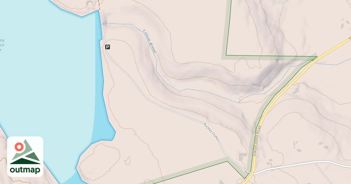 Map of Buckley Dunton Trail