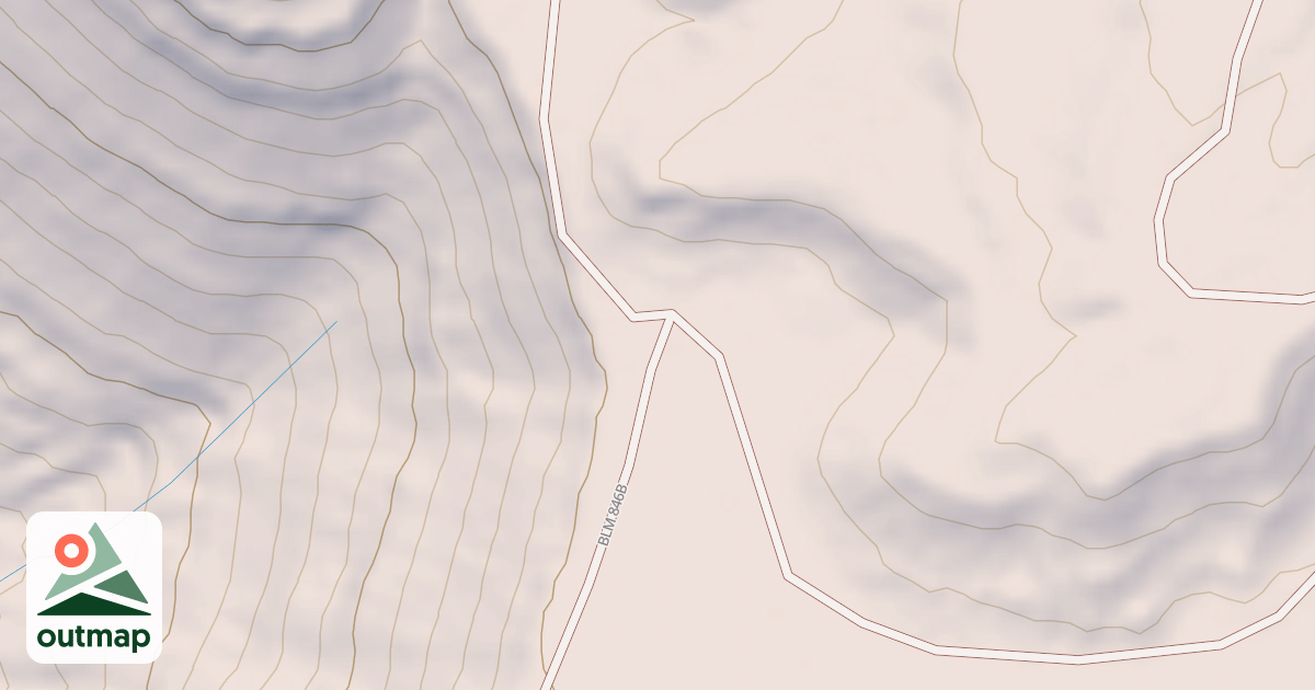 Map of BLM National GTLF Public Motorized Roads d193e178-5c17-47a0-862d-c6e906b618ce
