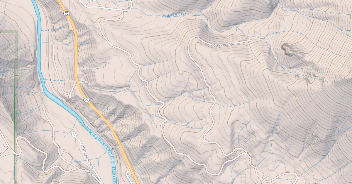 Map preview of CONSIGNEE CREEK
