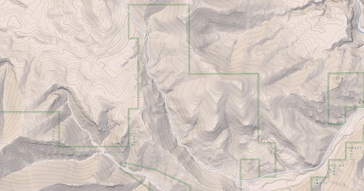 Map preview of LICK CREEK