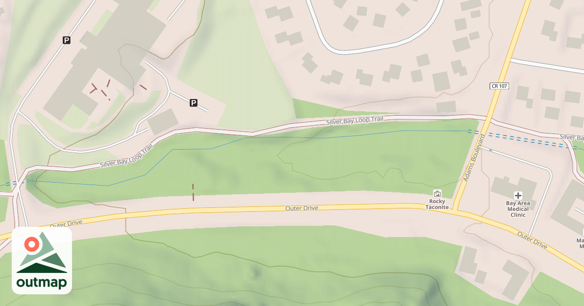 Map of Red Dot Trail