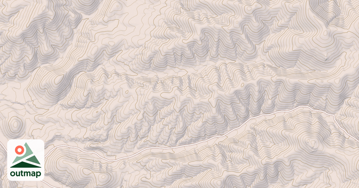 Map of Shoshone Ohv Trail System - #2