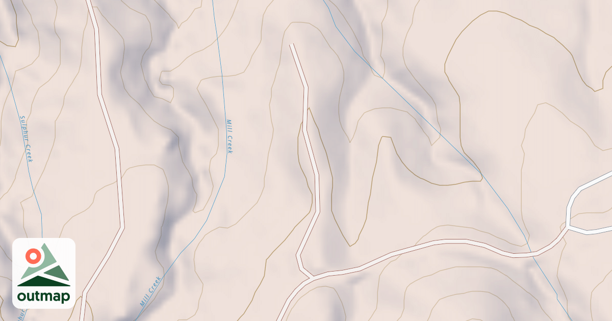 Map of BUCK MTN