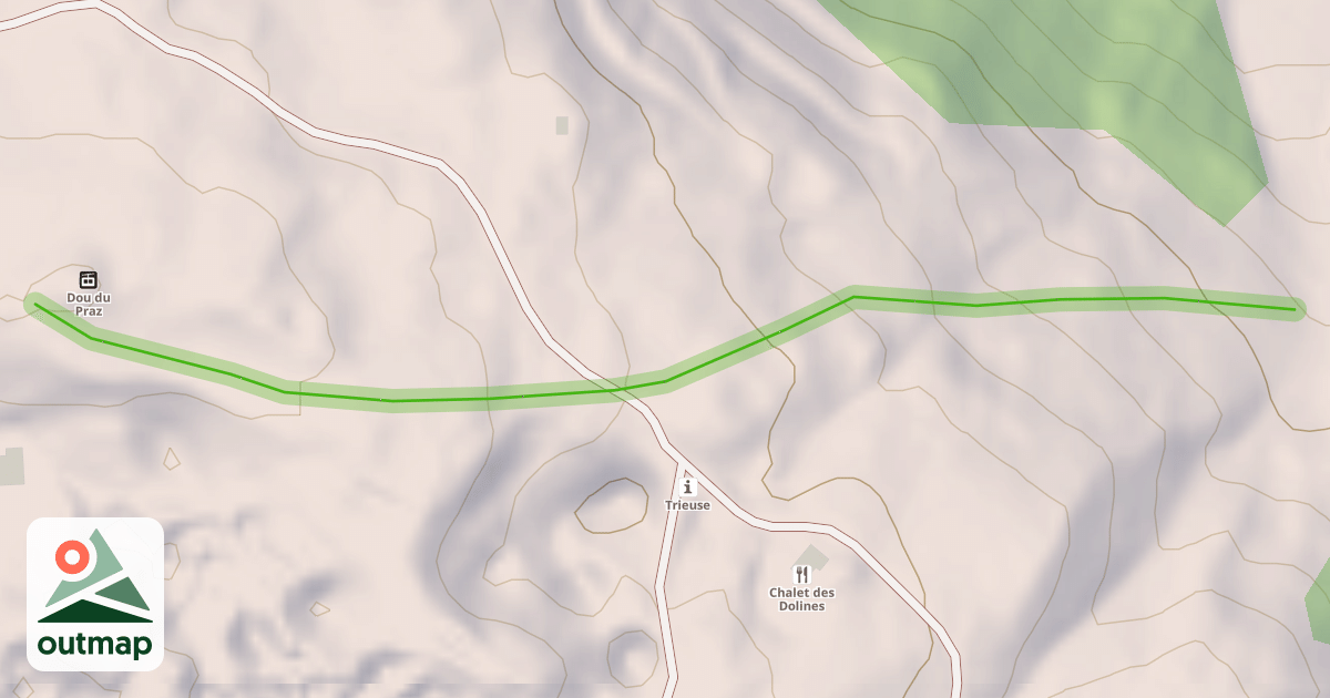 Map of Bretelle Trieuse