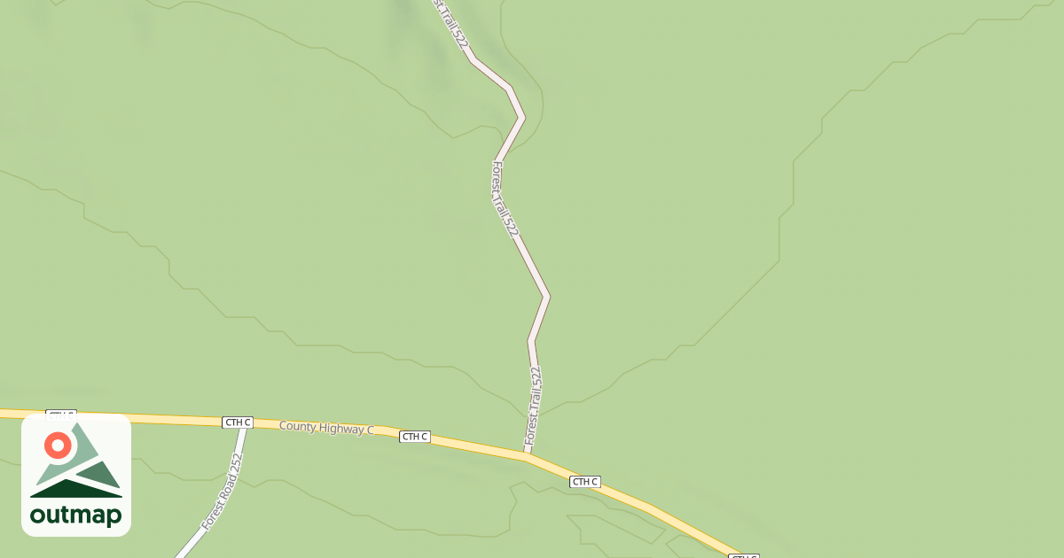 Map of Bayfield Connector