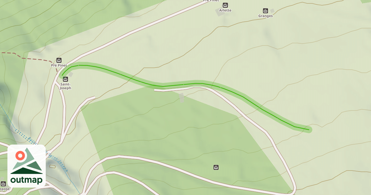 Map of Blanchons