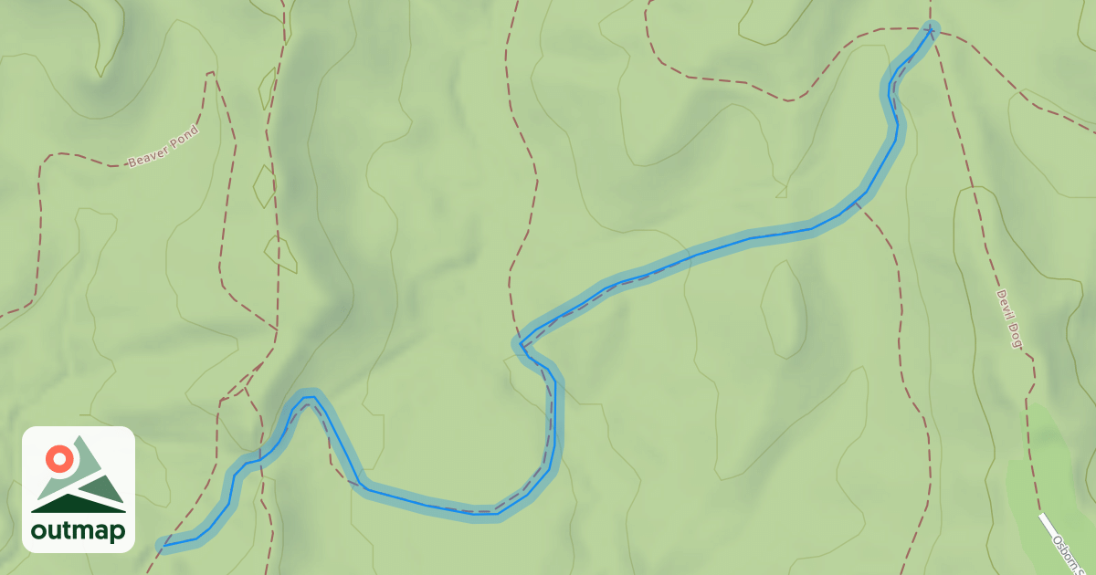 Map of Ambush Alley