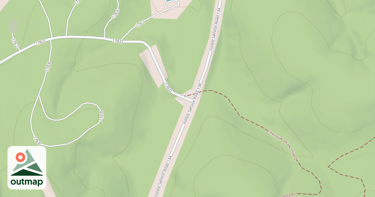 Map of ENERGY CAMPGROUND ROAD