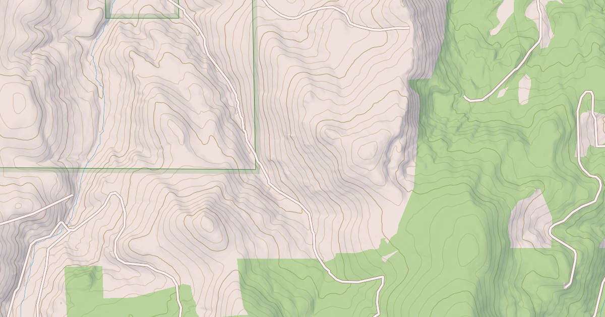 Map preview of USFS National Forest System Roads {76E95F24-E802-4E2F-9950-D4DE548DE1D3}