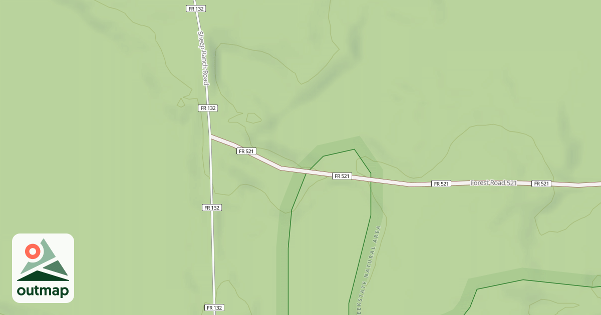 Map of FR 521