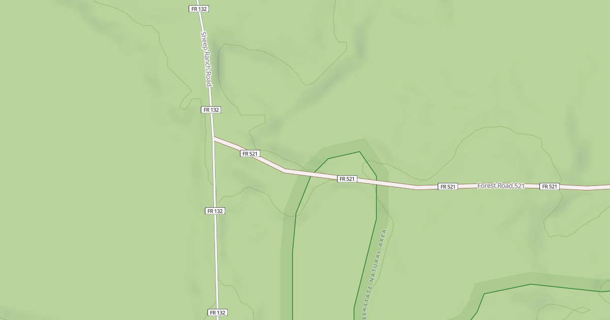Map preview of FR 521