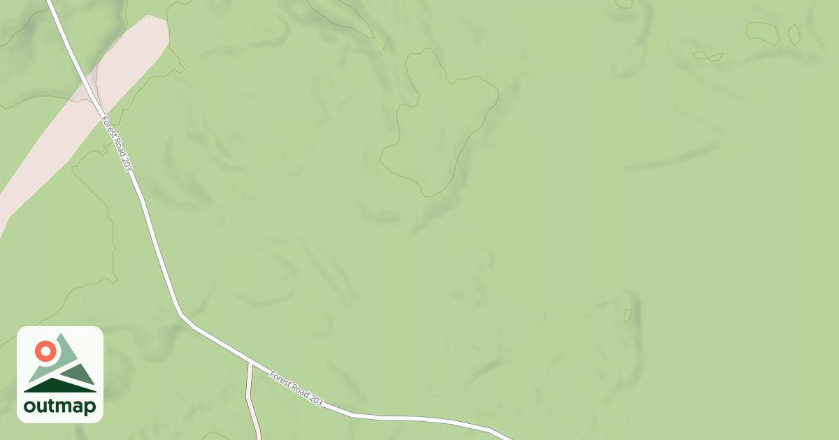 Map of FR 203H