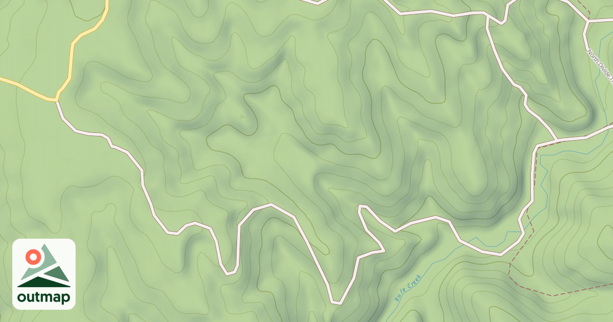 Map of UPPER RULE CR SPUR
