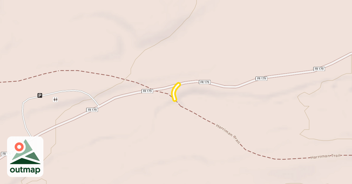 Map of Harriman Trail